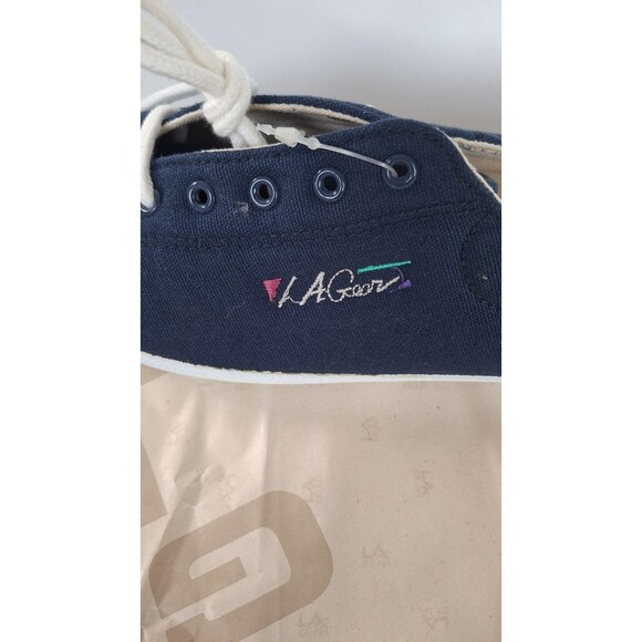 LA Gear womens tennis shoes, 1995, navy blue, new with box, US size 9 - Picture 8 of 9